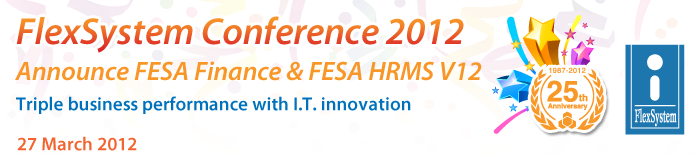 FlexSystem Conference | FESA Finance & HR Solution